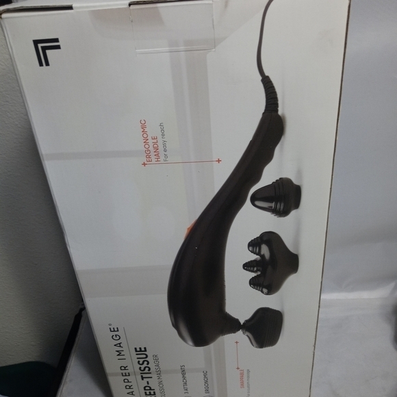 Sharper IMAGE DEEP TISSUE PERCUSSION MASSAGER - Picture 6 of 10